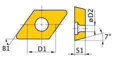 HM-Ersatzwendeplatten ISO DNMG150408