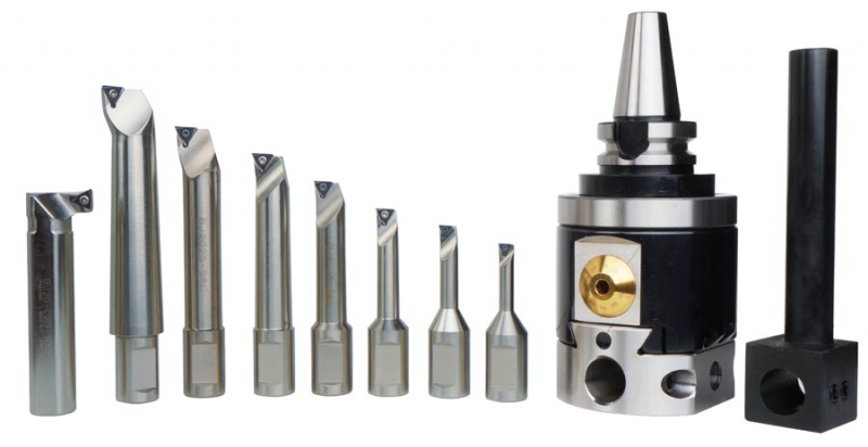 Precision boring drilling head kit ISO 40