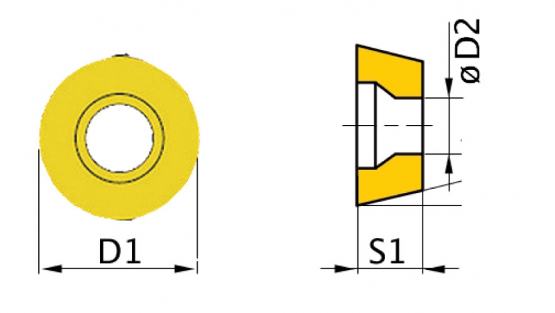 HM-replacement inserts ISO RNMM1003MO