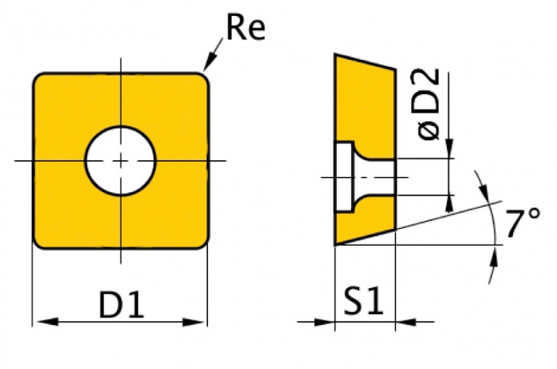 HM-Ersatzwendeplatten ISO SNMG090304