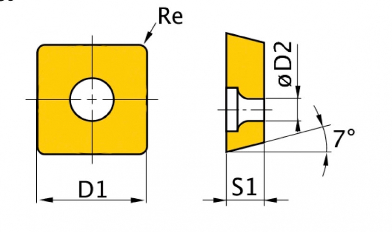 HM - replacement inserts ISO SNMG120408