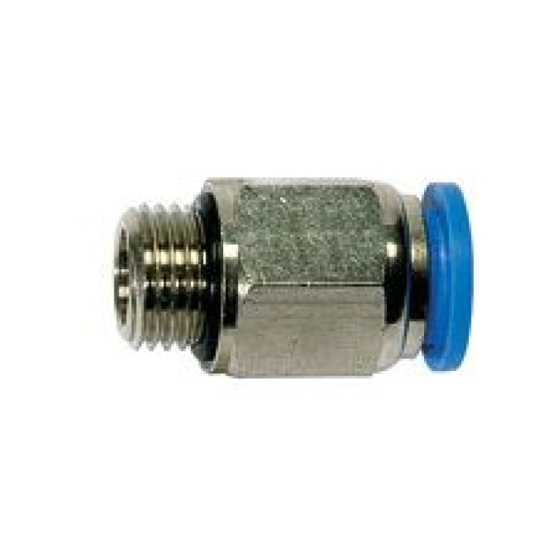 Push-in-Stecker 1/8 AG x 8 mm, gerade, 15 bar