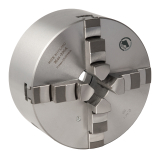 BISON Four-jaw lathe chuck cast Ø 250 mm centrically